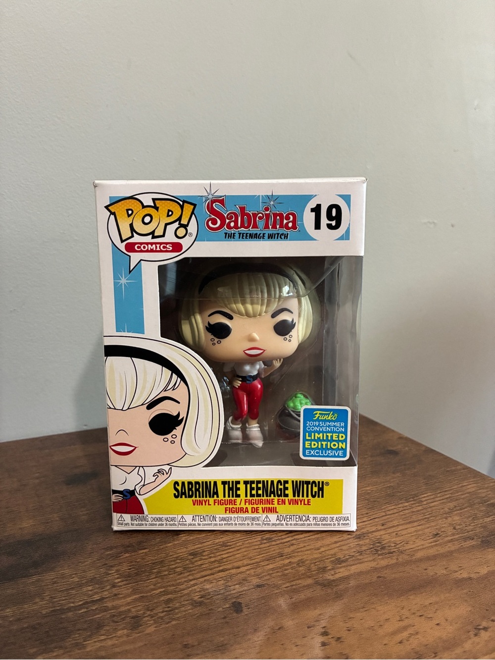 Funko Pop Comics Sabrina the Teenage Witch #19 2019 Summer Convention Exclusive